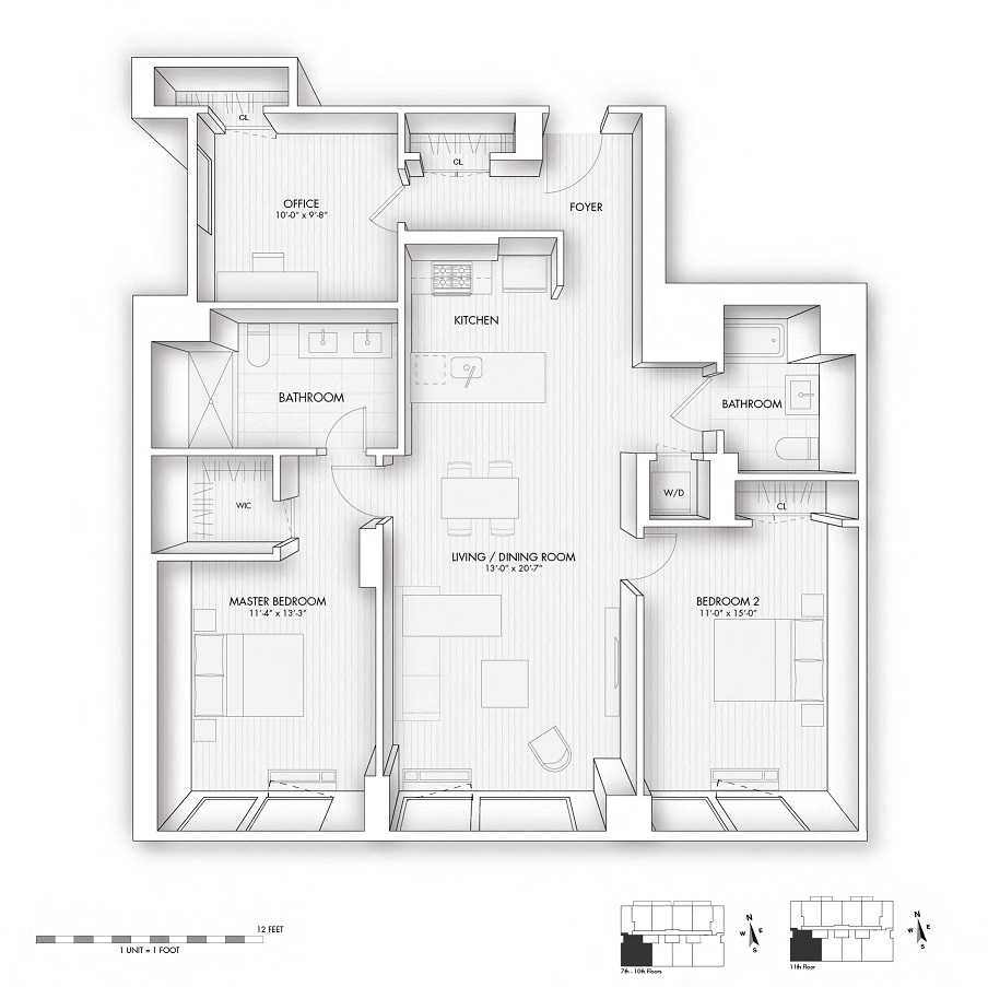 148 1st St. Studio-3 Beds Apartment for Rent - Photo Gallery 36